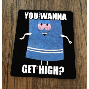 Wanna Get High Towelie‎ South Park Mouse Pad